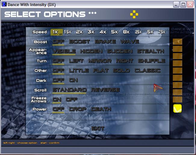 Dance With Intensity : A Dance Dance Revolution software